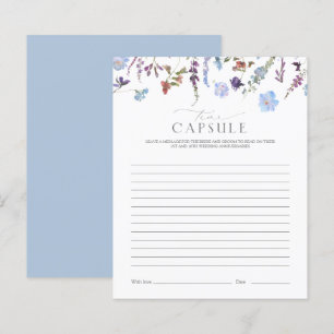 Time Capsule Dusty Blue Wildflower Showgame