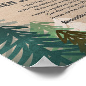 Time Capsule Lumberjack Trees Wild One Poster (Hoek)