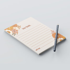 Time Capsule Note Pad - Groovy Baby shower Notitieblok