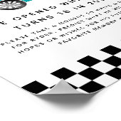 Time Capsule Sign | Jongen Race Car Birthday Party Poster (Hoek)