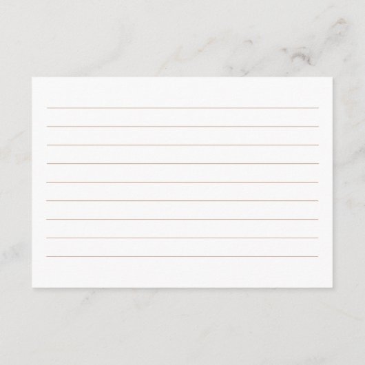 Time Capsule Twinkle Little Star Baby shower Kaart (Achterkant)