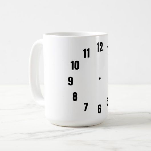 time clock koffiemok (Voorkant links)