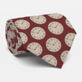 Time Clock Stropdas (Opgerold)