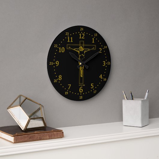 Time Crucifix Grote Klok (Kantoor)