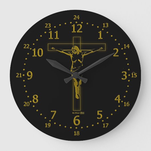 Time Crucifix Grote Klok (Voorkant)