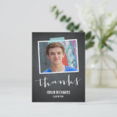 Time Flies Afstuderen Hartelijk dank Briefkaart (Staand voorkant)