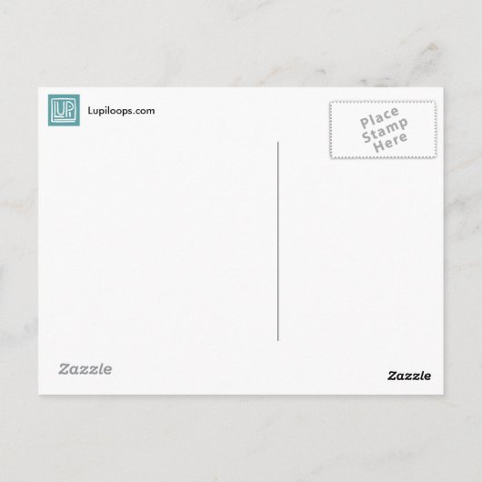 Time Flies Briefkaart (Achterkant)