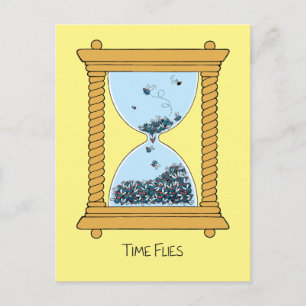Time Flies Briefkaart