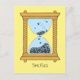 Time Flies Briefkaart