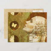 Time Flies Briefkaart (Voorkant / Achterkant)