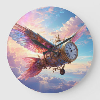 Time Flies Coffee Mok Grote Klok