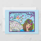 Time Flies_Flat-kaart 7 x 5 inch (Voorkant)