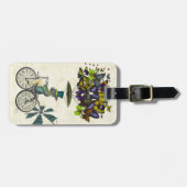 Time Flies Rabbit 3 Bagagelabel (Voorkant horizontaal)