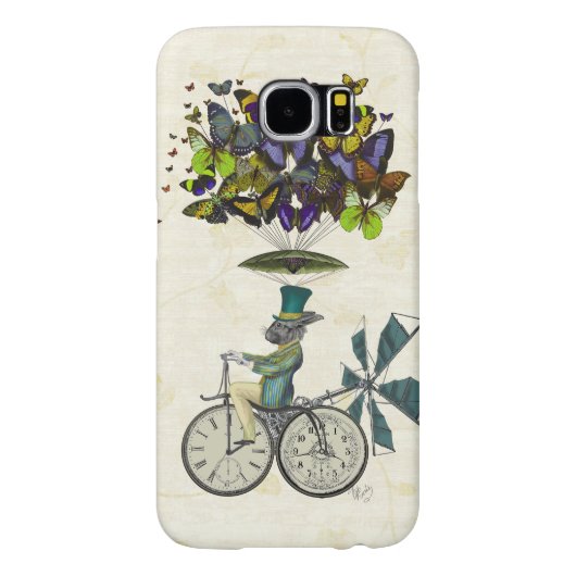 Time Flies Rabbit 3 Case-Mate Samsung Galaxy Hoesje (Achterkant)