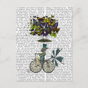 Time Flies Rabbit Briefkaart