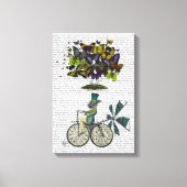 Time Flies Rabbit Canvas Afdruk (Voorkant)