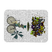 Time Flies Rabbit Magneet (Horizontaal)