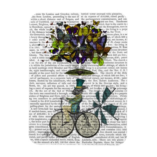 Time Flies Rabbit Magneet (Verticaal)