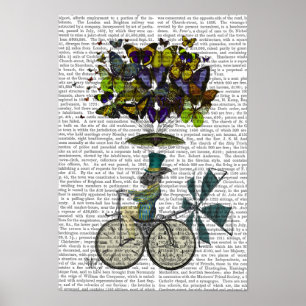 Time Flies Rabbit Poster