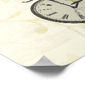 Time Flies Rabbit Poster (Hoek)