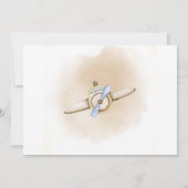 Time Flies Vliegtuig Eerste Verjaardag Party Foto Kaart (Achterkant)