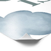 Time Flies Vliegtuig Verjaardag Foto Print Foto Afdruk (Hoek)