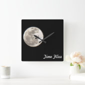 ~Time Flies~ WALL CLOCK, AANPASSEN IT! Vierkante Klok (Huis)