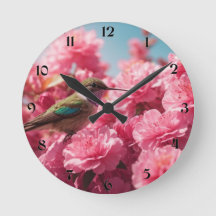 "Time Flies" wandklok