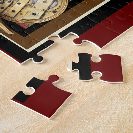 Time Flies Watch and Clock Puzzle Legpuzzel (Zijkant)