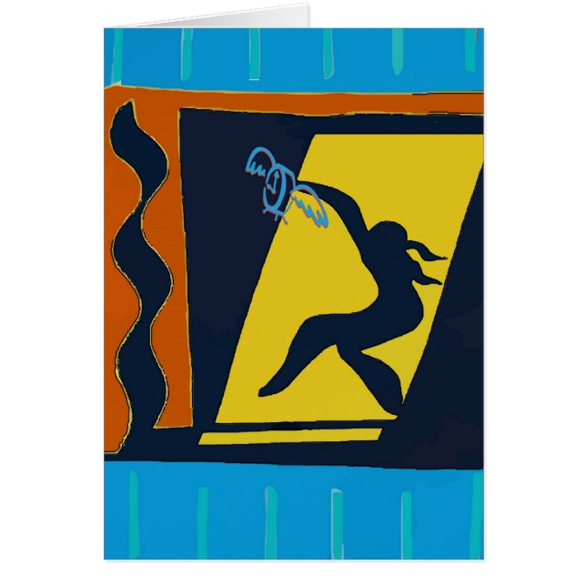 Time Flys Away, Abstract (Voorkant)