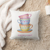 Time for a cuppa cushion kussen (Deken)