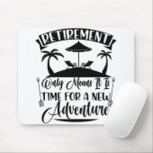 Time For A New Adventure Retication Muismat (Met muis)