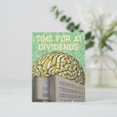 Time For AI Dividends Briefkaart (Staand voorkant)