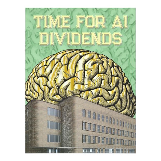 Time For AI Dividends Foto Afdruk (Voorkant)