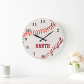 Time For Baseball Large Clock Grote Klok (Huis)