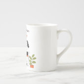 Time for Coffee Cute Couple Illustratio Mug, 15 oz Porselein Kop (Rechts)