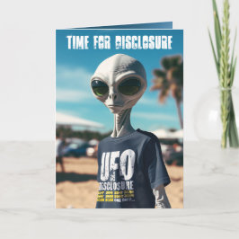 Time For Disclosure Feestdagen Kaart