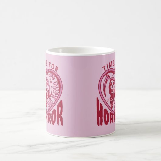 Time For Horror Halloween Mug Koffiemok (Center)