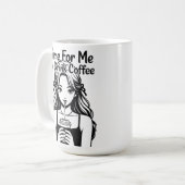 Time for me to drink coffee koffiemok (Voorkant links)