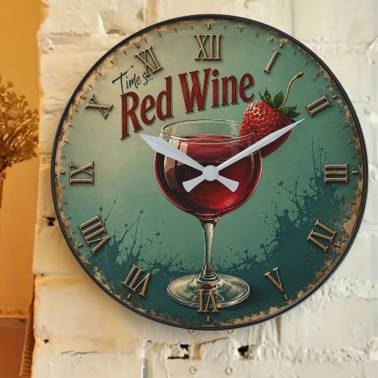 Time for Red Wine Rustic Vineyard Grote Klok
