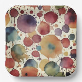 Time for some splatter papieren bordje (Voorkant)