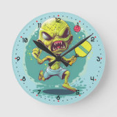 Time for Space Rage Rally Pickleball  Ronde Klok (Voorkant)