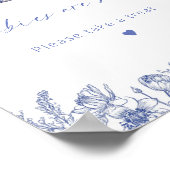 Time For Tea baby shower Baby's zijn zoet Poster (Hoek)