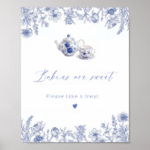 Time For Tea baby shower Baby's zijn zoet Poster (Voorkant)