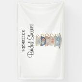 Time for Tea Bridal Shower Banner (Verticaal)