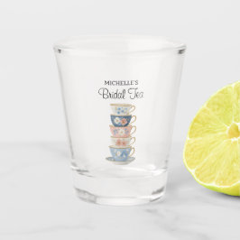 Time for Tea Bridal Shower  Shot Glas