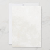 TIME FOR TEA WHIT THE Party Baby Shower Invitation Kaart (Achterkant)