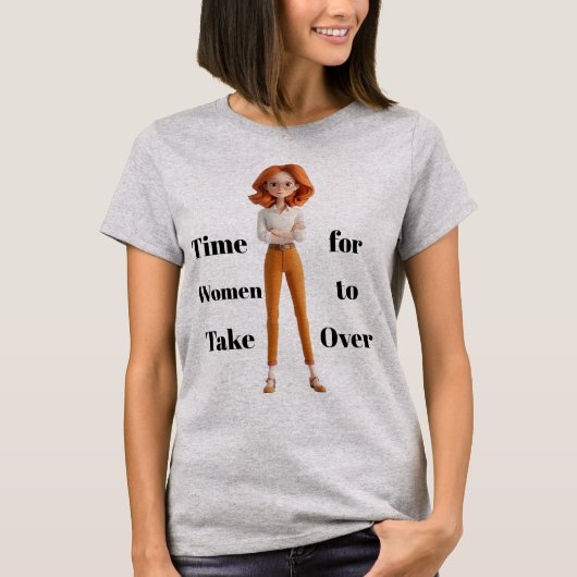 Time For Women T-Shirt (Voorkant)