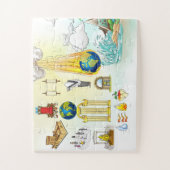 Time Frise 1 - De fundamenten van de schepping Legpuzzel (Verticaal)