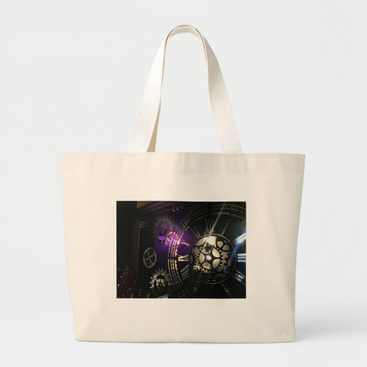 Time-geïnspireerde Canvas tas kan worden gepersona (Voorkant)